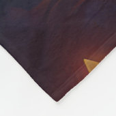 Halloween Siberische kat met pompoenen eng Fleece Deken (Hoek)