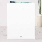 Halloween Siberische kat met pompoenen eng Kaart (Achterkant)