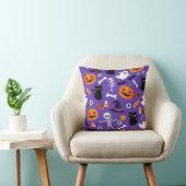 Halloween Sierkussen Pumpkins Cats Ghosts Snoep (Stoel)