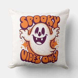 Halloween Sierkussen - Spooky Vibes Only Ghost