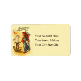 Halloween Signs  Adres Label