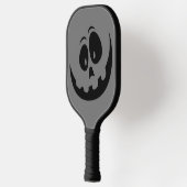 Halloween Silhouette Carved Pumpkin Pickleball Paddle (Links)