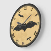  Halloween Silhouette-ontwerp Grote Klok (Hoek)