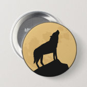 Halloween Silhouette-ontwerp Ronde Button 7,6 Cm (Voorkant /achterkant)
