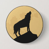  Halloween Silhouette-ontwerp Ronde Button 7,6 Cm (Voorkant)