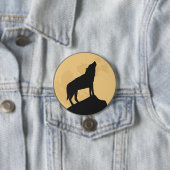 Halloween Silhouette-ontwerp Ronde Button 7,6 Cm (In situ)