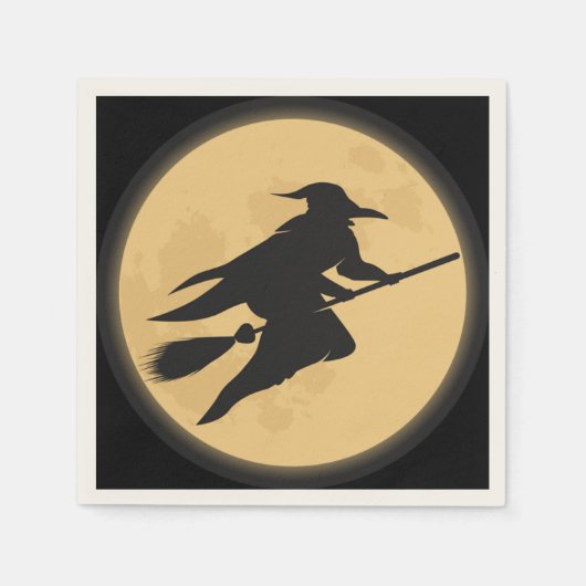 Halloween Silhouette-ontwerp Servetten (Voorkant)