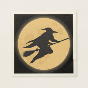  Halloween Silhouette-ontwerp Servetten