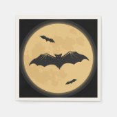  Halloween Silhouette-ontwerp Servetten (Voorkant)