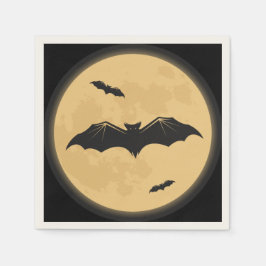  Halloween Silhouette-ontwerp Servetten