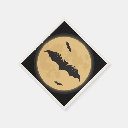  Halloween Silhouette-ontwerp Servetten (Hoek)