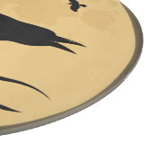 Halloween Silhouette-ontwerp Snijplank (Hoek)