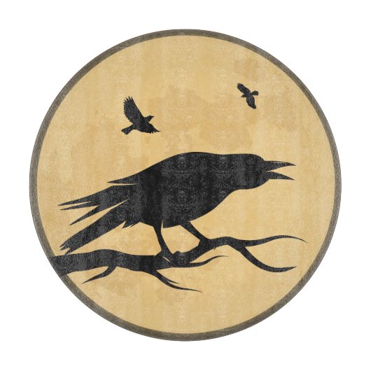 Halloween Silhouette-ontwerp Snijplank (Voorkant)