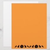Halloween Silhouette Stationery (Voorkant / Achterkant)