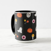 Halloween Simple Coffee-Mok Mok (Voorkant links)