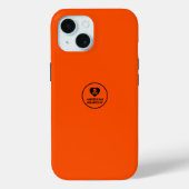Halloween Sinaasappel - EMO - iPhone / iPad Case (Achterkant)