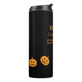 Halloween Sinaasappel Pompoen Spice Sweet of Nice Thermosbeker (Gedraaid links)