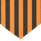 Halloween Sinaasappel zwarte strepen Home Party De Tafelkleed (Gekanteld)