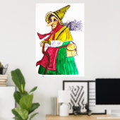 HALLOWEEN SINISTER OUDE CRONE POSTER (Thuiskantoor)