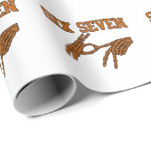 Halloween Six Seven Meme Gebarentaal 67 Mason Cadeaupapier (Rol Hoek)