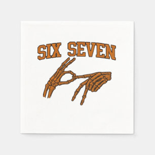 Halloween Six Seven Meme Gebarentaal 67 Mason Servet
