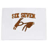 Halloween Six Seven Meme Sign Language 67 Mason  Groot Cadeauzakje (Voorkant)