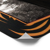 Halloween Sjabloon Poster (Hoek)