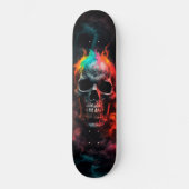 Halloween skateboard schedel (Voorkant)