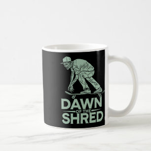Halloween Skateboard Zonsopgang Van De Shred Zombi Koffiemok