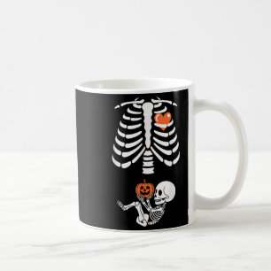 Halloween Skelet Baby Ribbenkast Zwangerschaps T-s Koffiemok