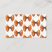 Halloween Skelet Baby shower Display Douche Informatiekaartje (Achterkant)