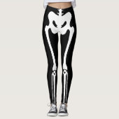 Halloween skelet. Botten Leggings (Voorkant)