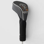 Halloween Skelet Dans Pompoen Herfst Golfheadcover (Schuin)