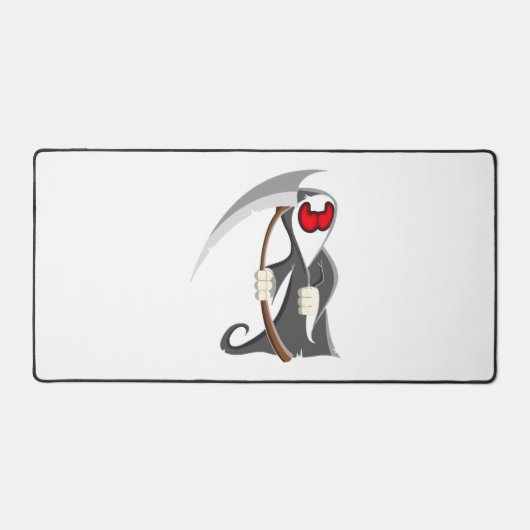 Halloween-skelet dood bureaumat (Voorkant)