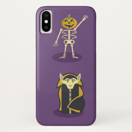 Halloween Skelet Dracula Mumie Grim Reaper Case-Mate iPhone Case (Achterkant)