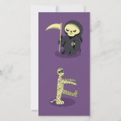 Halloween Skelet Dracula Mummy Grim Reaper (Achterkant)