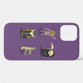 Halloween Skelet Dracula Mummy Grim Reaper Case-Mate iPhone Case (Achterkant (horizontaal))