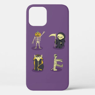 Halloween Skelet Dracula Mummy Grim Reaper Case-Mate iPhone Case