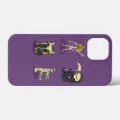 Halloween Skelet Dracula Mummy Grim Reaper Case-Mate iPhone Case (Achterkant (horizontaal))