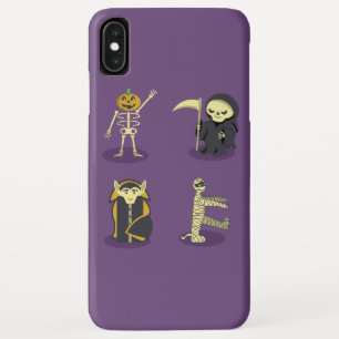 Halloween Skelet Dracula Mummy Grim Reaper Case-Mate iPhone Case