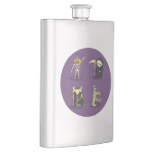 Halloween Skelet Dracula Mummy Grim Reaper Flacon (Rechts)