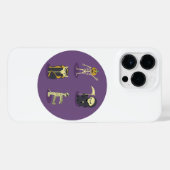 Halloween Skelet Dracula Mummy Grim Reaper iPhone Hoesje (Achterkant horizontaal)