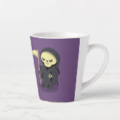 Halloween Skelet Dracula Mummy Grim Reaper Latte Mok (Rechts)