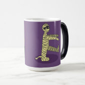 Halloween Skelet Dracula Mummy Grim Reaper Magische Mok (Voorkant rechts)