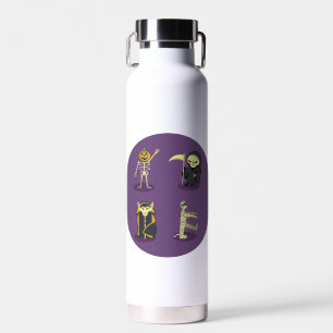 Halloween Skelet Dracula Mummy Grim Reaper Waterfles