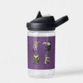 Halloween Skelet Dracula Mummy Grim Reaper Waterfles (Links)