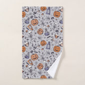 Halloween Skelet en Potions Patroon Bad Handdoek (Handdoek)