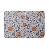 Halloween Skelet en Potions Patroon Badmat (Voorkant)