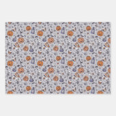 Halloween Skelet en Potions Patroon Inpakpapier Vel (Voorkant)