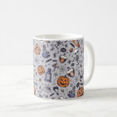  Halloween Skelet en Potions Patroon Koffiemok (Voorkant rechts)